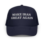 Foam trucker MIGA hat - Navy